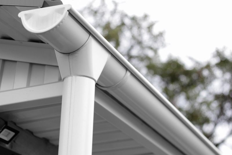 Close-up of Gutter Cover Fitting